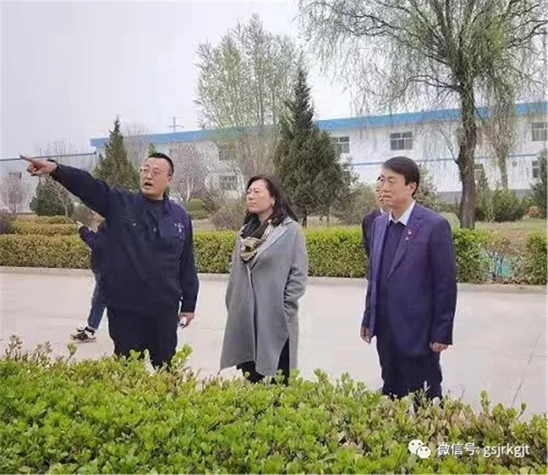 金控担保保后管理检查组到金控平凉担保检查调研